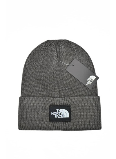 Шапка для хлопчика весна-осінь 998115 кашемір темно-сірий The North Face 54-56(р)