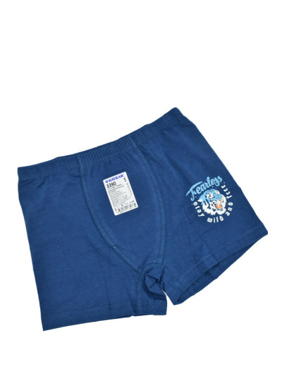 Труси-шорти для хлопчика 3390 котон синій TIGER 5-6(3)(р) 