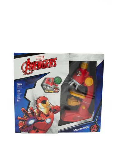 Мікроскоп для дітей 7325 MARVEL аксесуари, зум*100,300,600