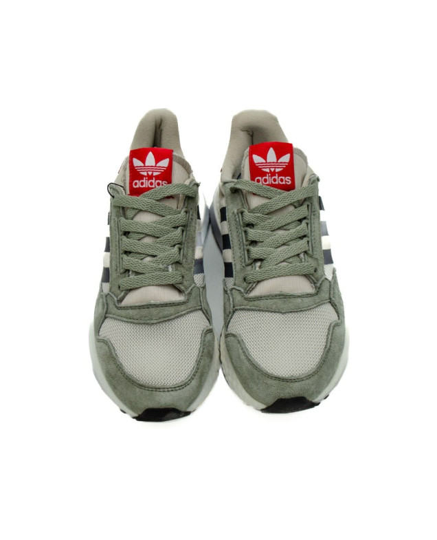 Кросівки для хлопчика весна-осінь U-8014 екошкіра/сітка оливка Adidas 37(р) 