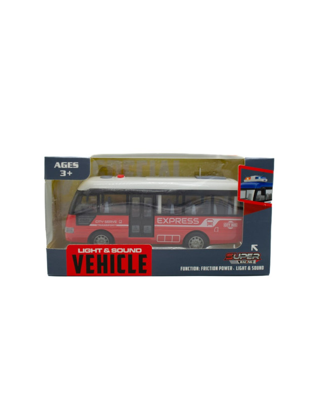 Машинка для хлопчика YM9907B Автобус Express звук/світло