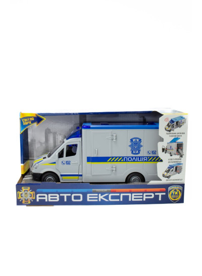 Машинка для хлопчика TK73429 Поліція звук/світло/інерція