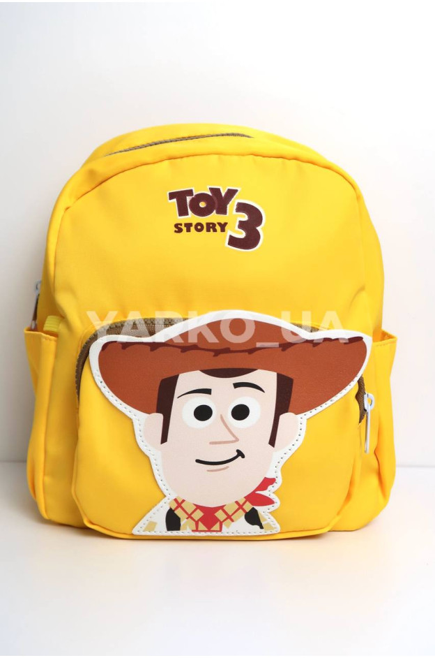 Рюкзак для дітей H-570-1 текстиль жовтий Disney Toy story 25*22*10 см