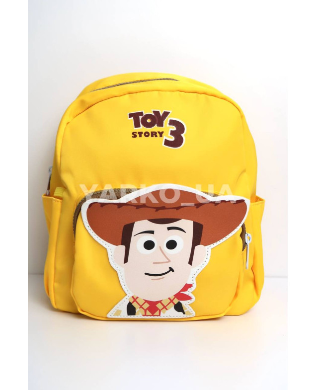 Рюкзак для дітей H-570-1 текстиль жовтий Disney Toy story 25*22*10 см