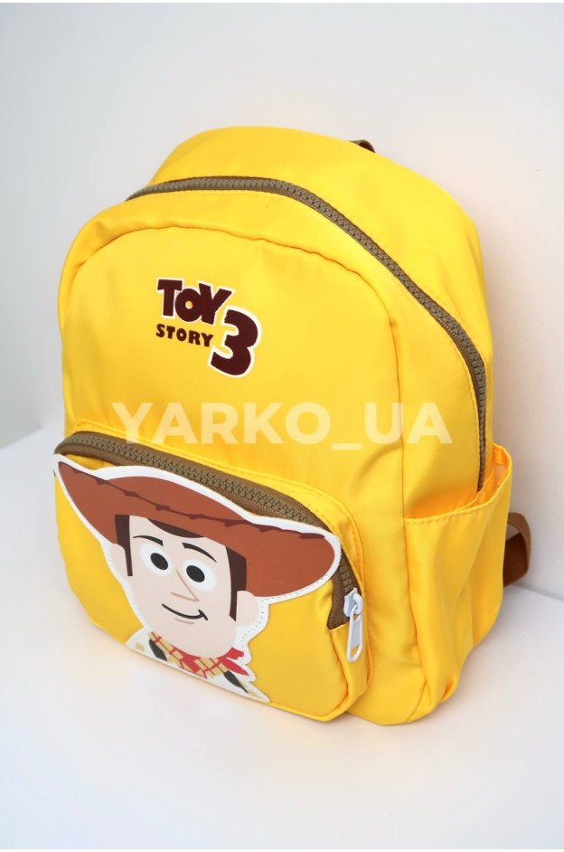 Рюкзак для дітей H-570-1 текстиль жовтий Disney Toy story 25*22*10 см