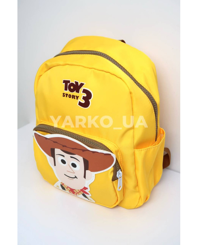 Рюкзак для дітей H-570-1 текстиль жовтий Disney Toy story 25*22*10 см