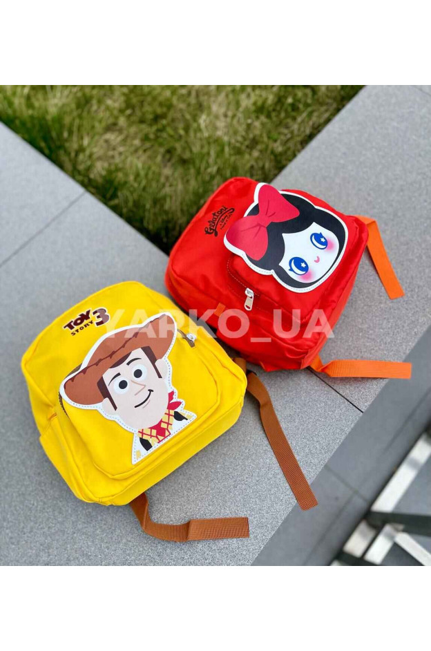 Рюкзак для дітей H-570-1 текстиль жовтий Disney Toy story 25*22*10 см