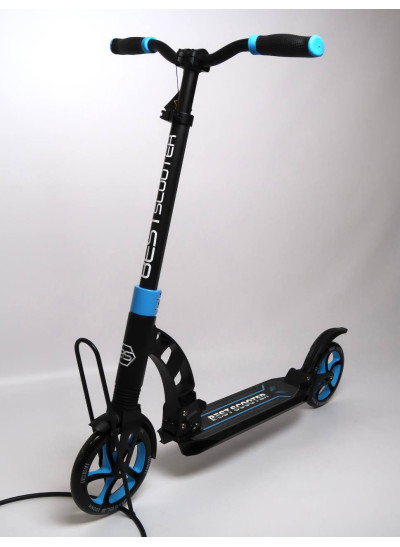 Самокат Best Scooter для дітей 60490 колеса PU d колес=20 см чорний/синій