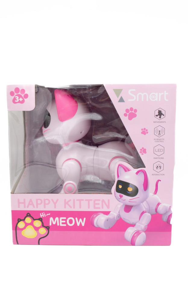 Іграшка інтерактивна для дівчинки 6602 Happy Kitten на р/к