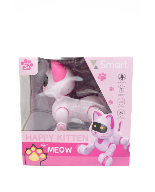 Іграшка інтерактивна для дівчинки 6602 Happy Kitten на р/к