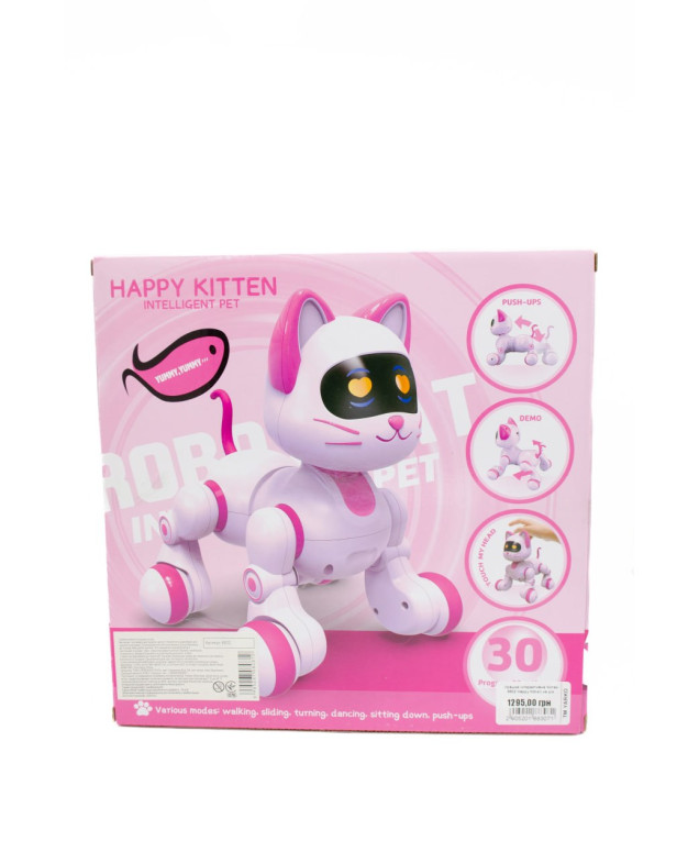 Іграшка інтерактивна для дівчинки 6602 Happy Kitten на р/к