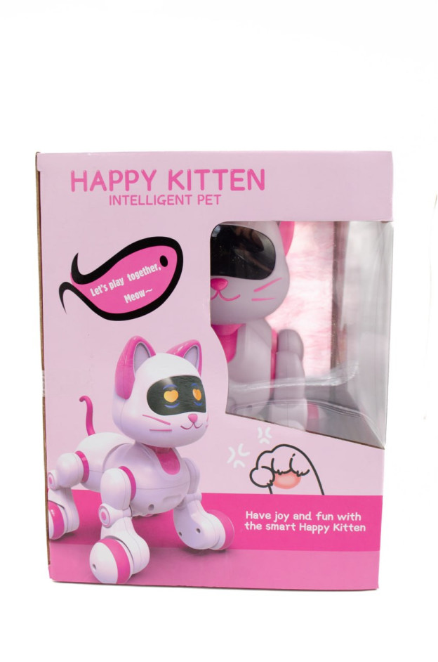 Іграшка інтерактивна для дівчинки 6602 Happy Kitten на р/к