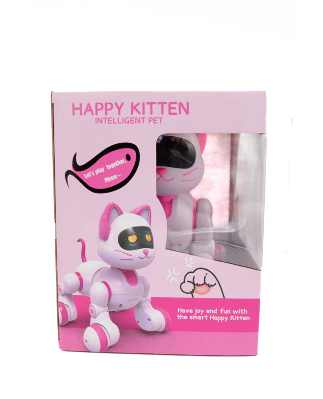 Іграшка інтерактивна для дівчинки 6602 Happy Kitten на р/к