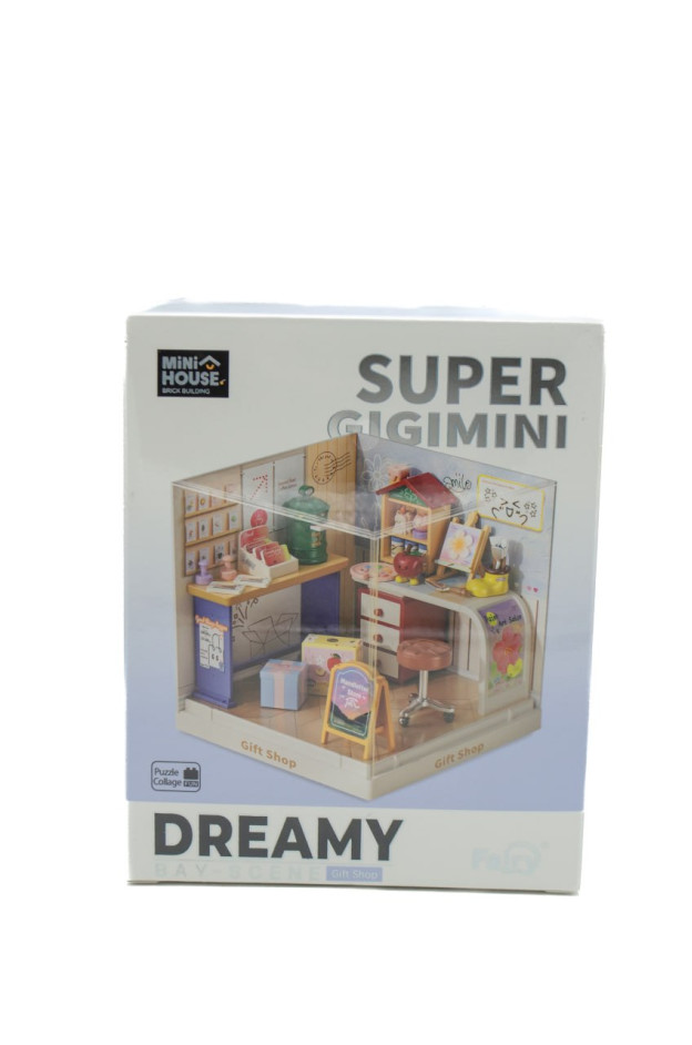 Конструктор Mini House для дітей 8037 румбокс,Інтер'єр міні-Крамниця подарунків