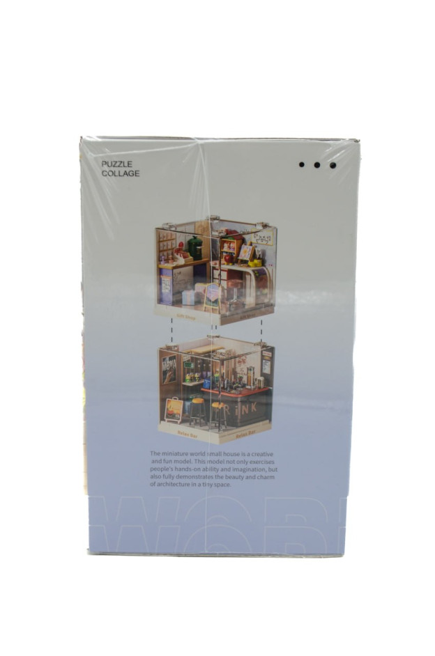 Конструктор Mini House для дітей 8037 румбокс,Інтер'єр міні-Крамниця подарунків