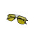 Окуляри сонцезахисні для дівчинки або для хлопчика 87053 жовтий/чорний Ic Berline UV400 хамелеон