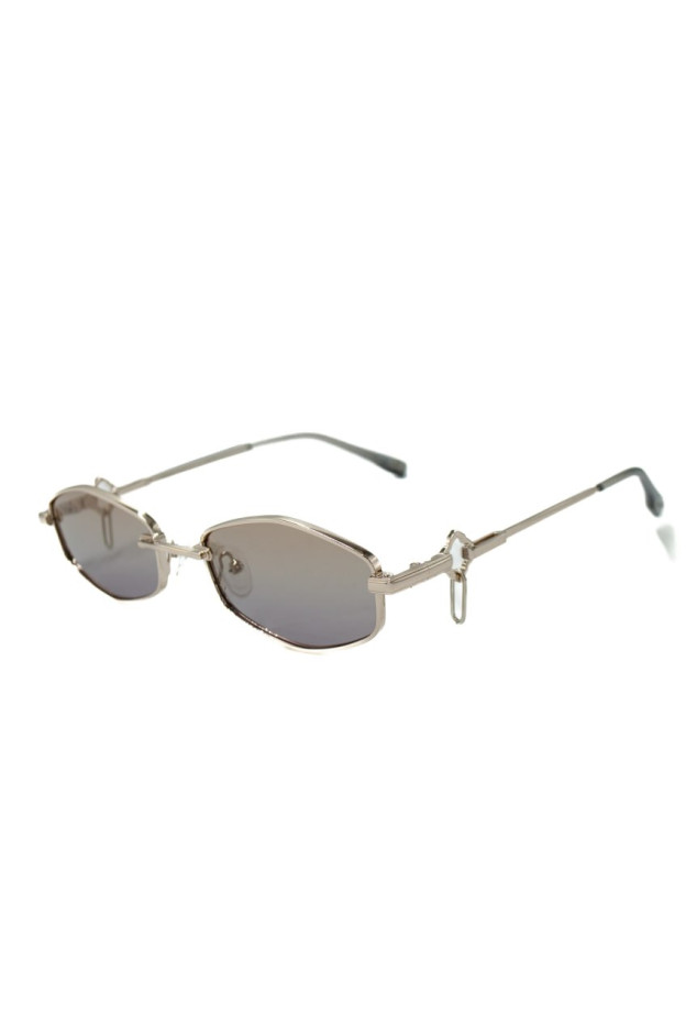 Окуляри сонцезахисні для дівчинки на літо SK3043 сірий LEKE Polarized