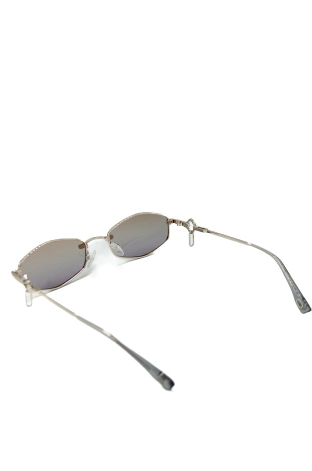 Окуляри сонцезахисні для дівчинки на літо SK3043 сірий LEKE Polarized
