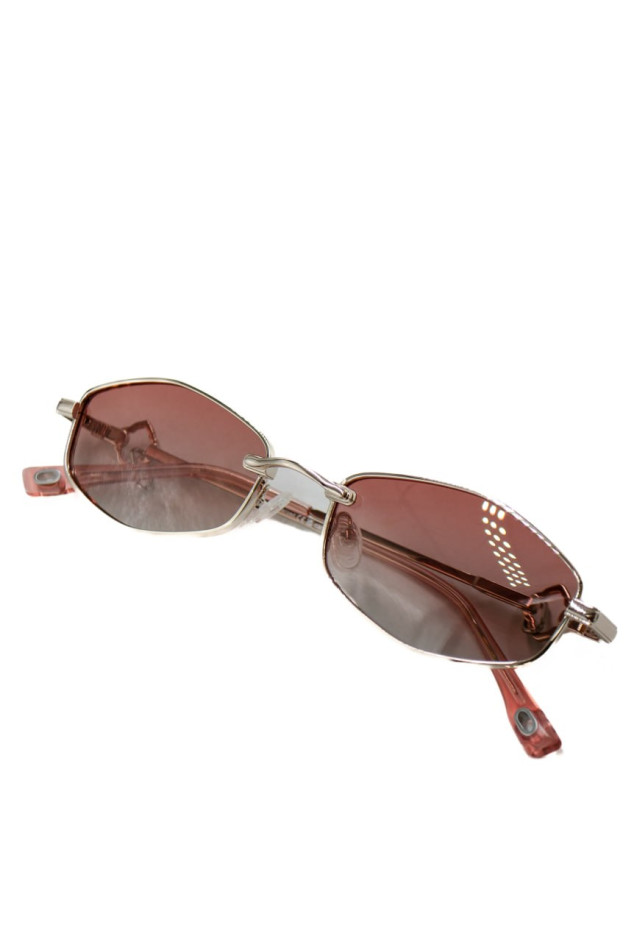 Окуляри сонцезахисні для дівчинки на літо SK3043 рожевий LEKE Polarized
