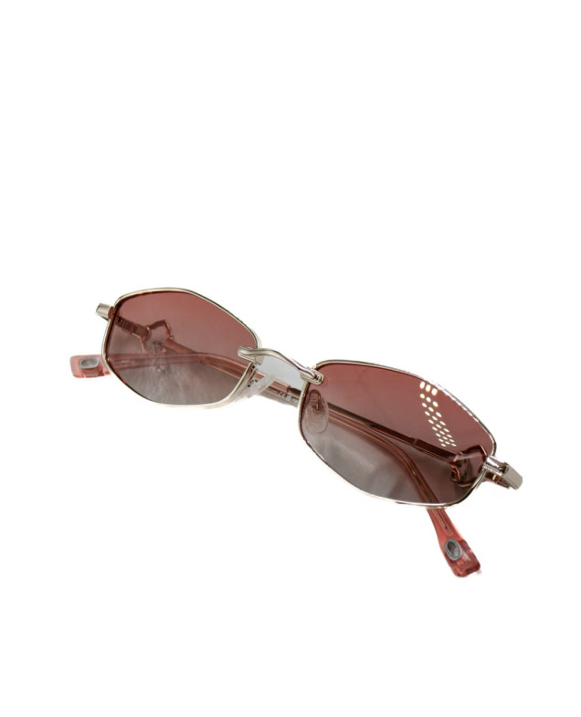 Окуляри сонцезахисні для дівчинки на літо SK3043 рожевий LEKE Polarized
