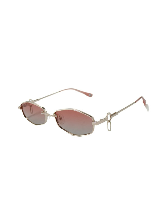 Окуляри сонцезахисні для дівчинки на літо SK3043 рожевий LEKE Polarized