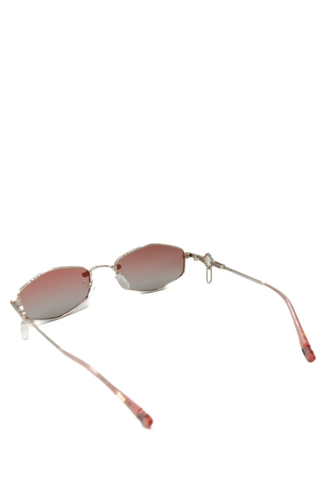 Окуляри сонцезахисні для дівчинки на літо SK3043 рожевий LEKE Polarized