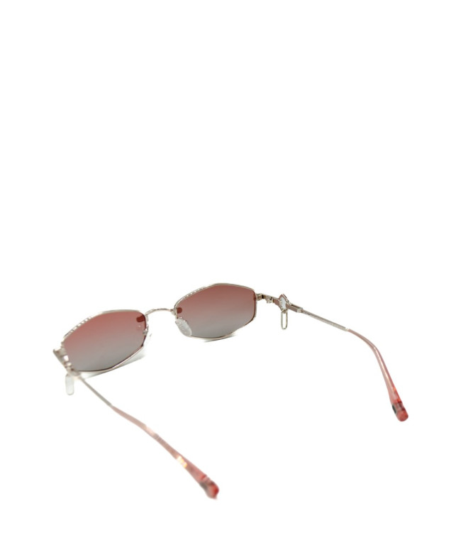 Окуляри сонцезахисні для дівчинки на літо SK3043 рожевий LEKE Polarized