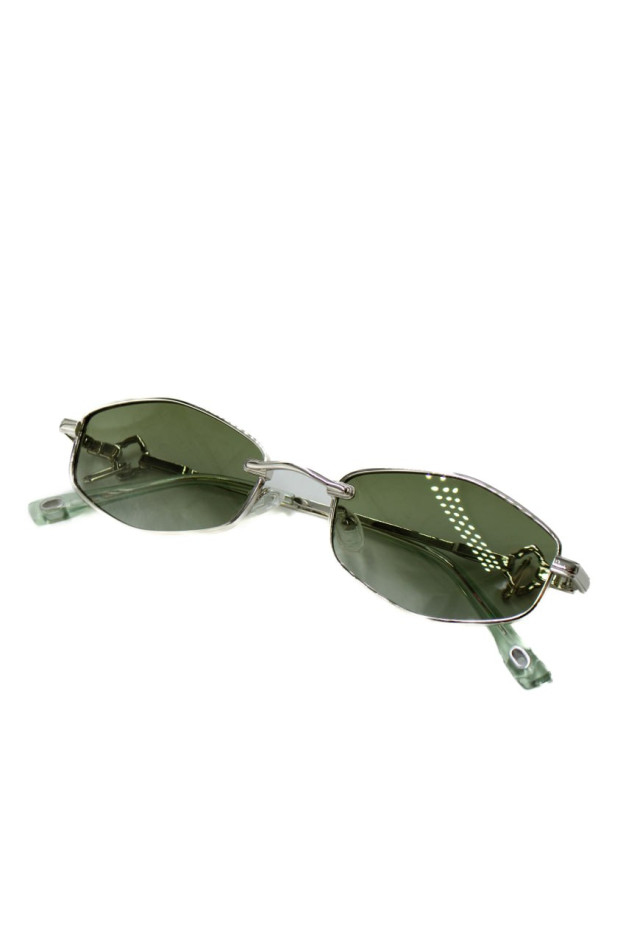 Окуляри для дівчинки на літо SK3043 зелений LEKE Polarized