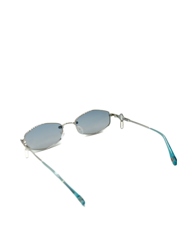 Окуляри сонцезахисні для дівчинки на літо SK3043 блакитний LEKE Polarized