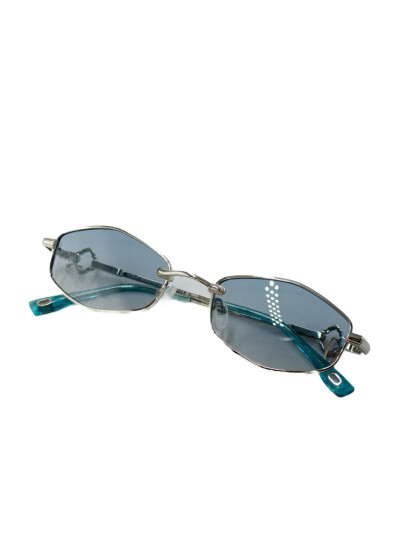 Окуляри сонцезахисні для дівчинки на літо SK3043 блакитний LEKE Polarized