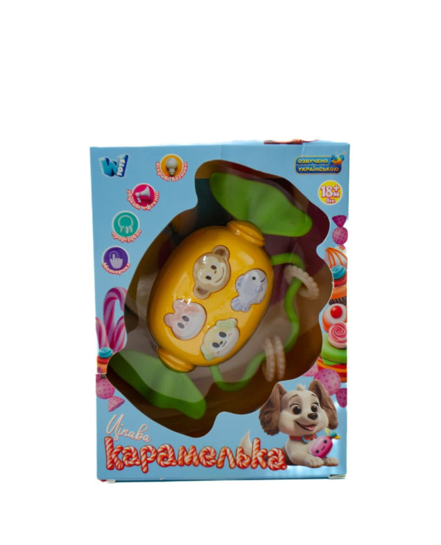 Брязкальце для дітей 14929 Карамелька музична