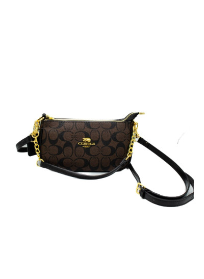 Сумка для дівчинки 641# екошкіра шоколад 22*7*13 CLENLE