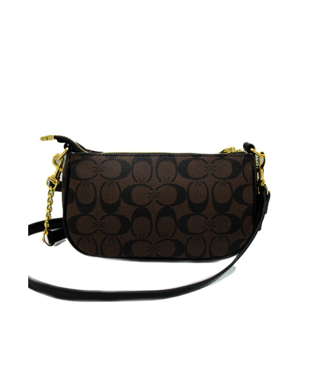 Сумка для дівчинки 641# екошкіра шоколад 22*7*13 CLENLE