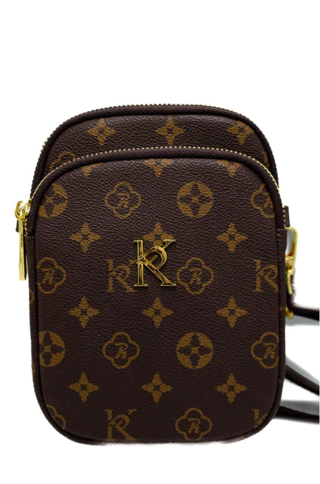 Сумка для дівчинки 632# екошкіра шоколад 14*6*19 кросбоді KR