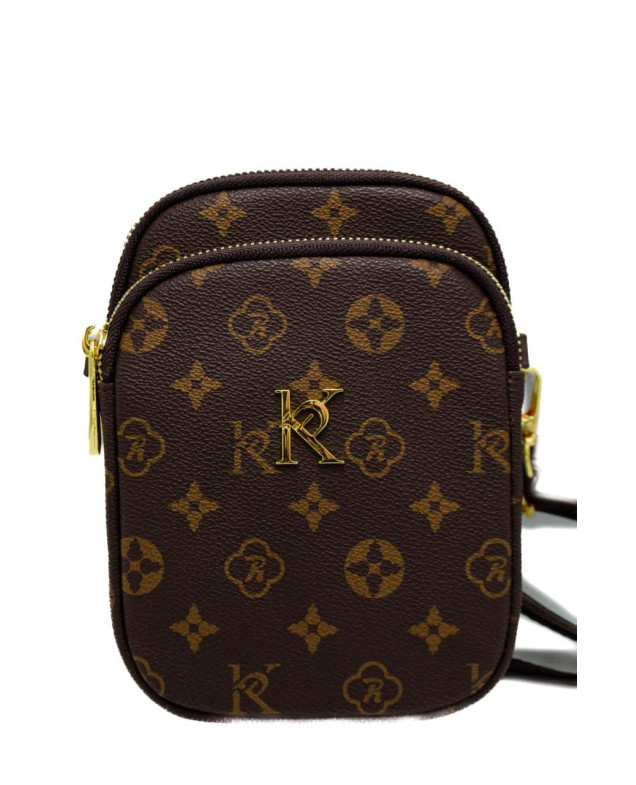 Сумка для дівчинки 632# екошкіра шоколад 14*6*19 кросбоді KR