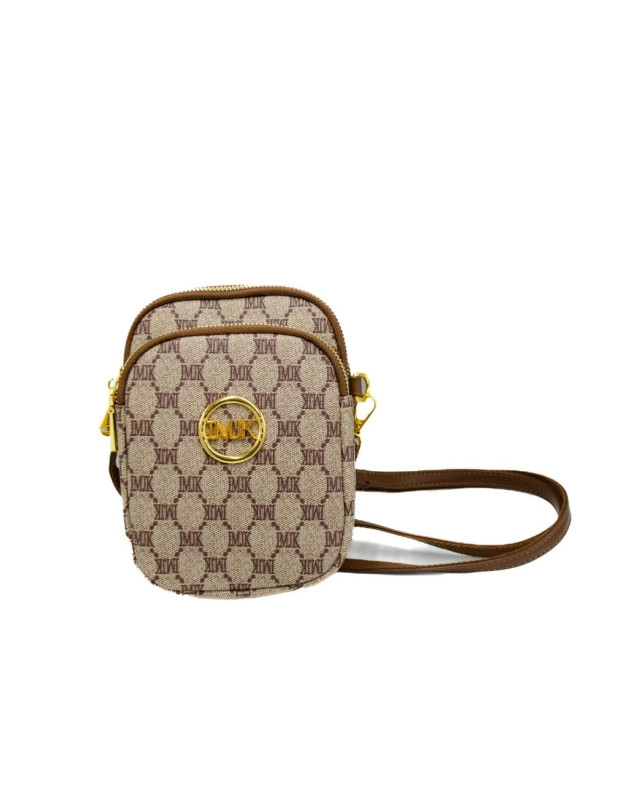 Сумка для дівчинки 632# екошкіра беж 14*6*9 кросбоді IMJK