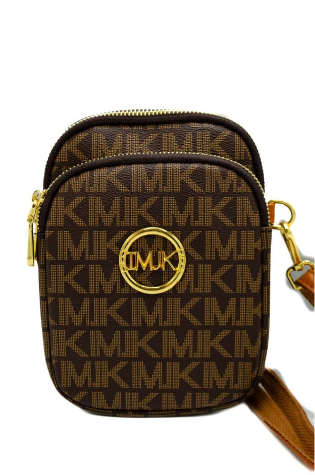 Сумка для дівчинки 632# екошкіра шоколад 14*6*19 кросбоді IMJK