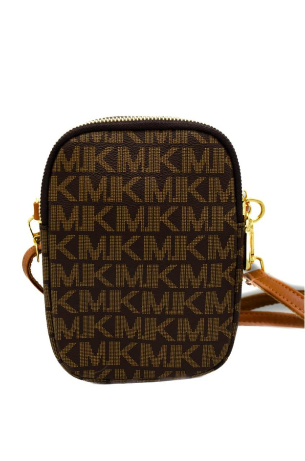 Сумка для дівчинки 632# екошкіра шоколад 14*6*19 кросбоді IMJK