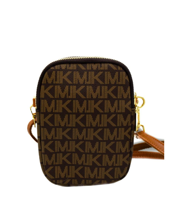 Сумка для дівчинки 632# екошкіра шоколад 14*6*19 кросбоді IMJK