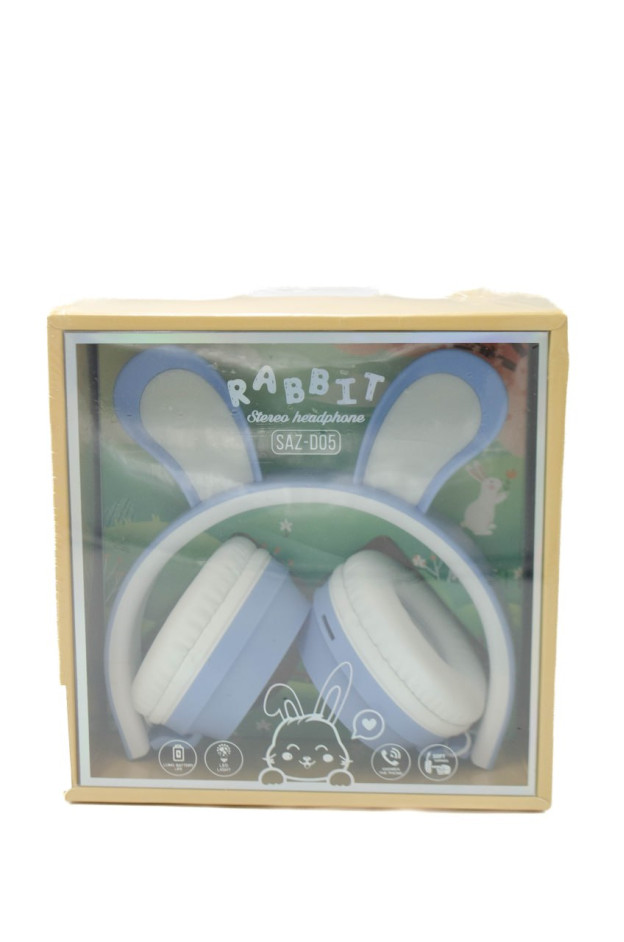 Навушники для дітей С64095 блакитний Rabbit