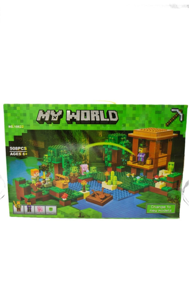Конструктор для дітей 10622 My World Хатина відьми 508 ел