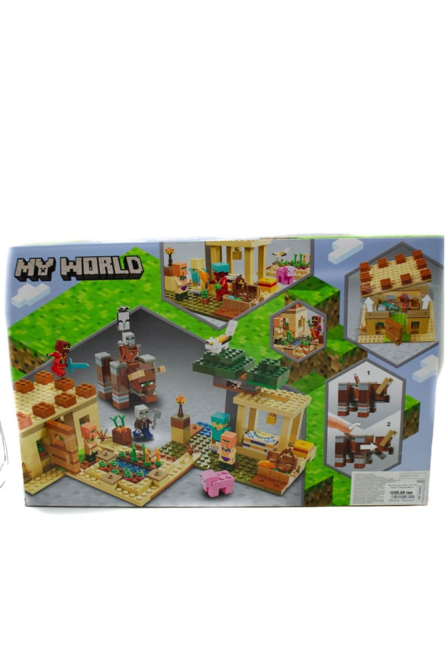 Конструктор для дітей 11477 My World Плантація 580 ел