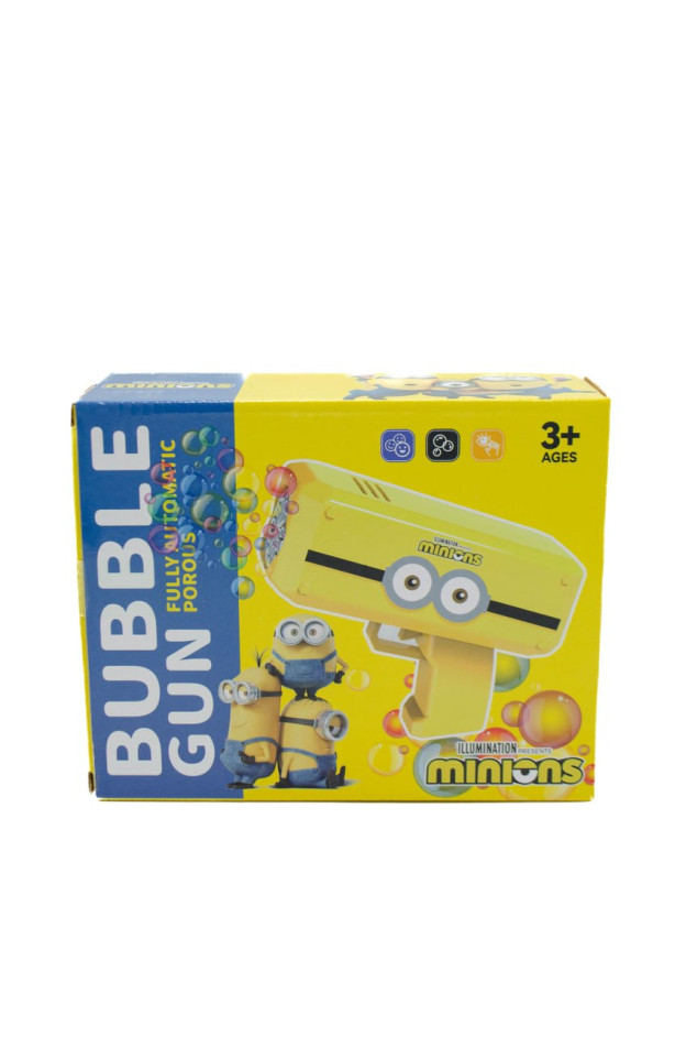 Мильна установка для дітей 889-2 пістолет Minions на батарейках