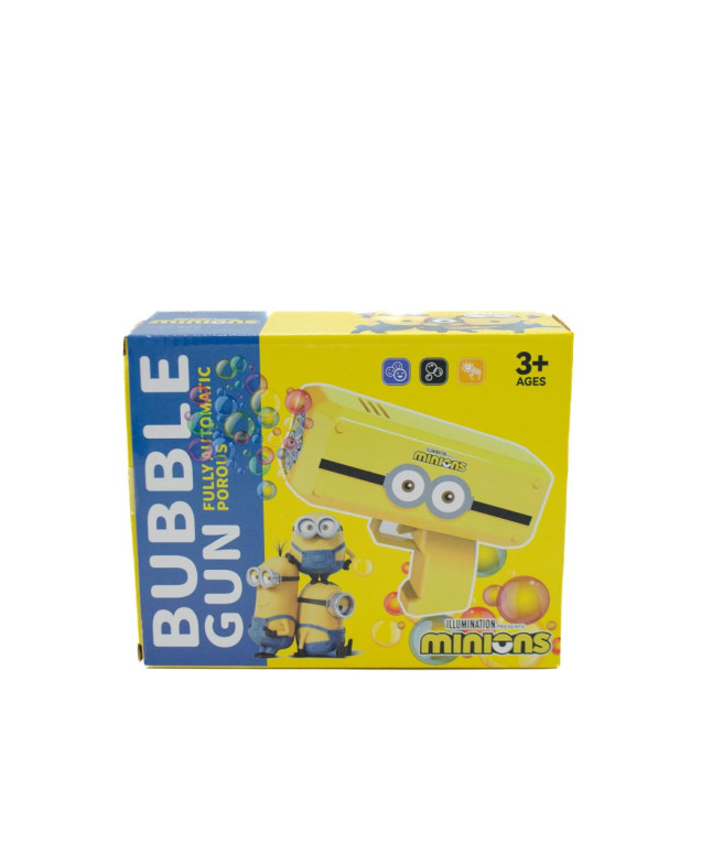 Мильна установка для дітей 889-2 пістолет Minions на батарейках