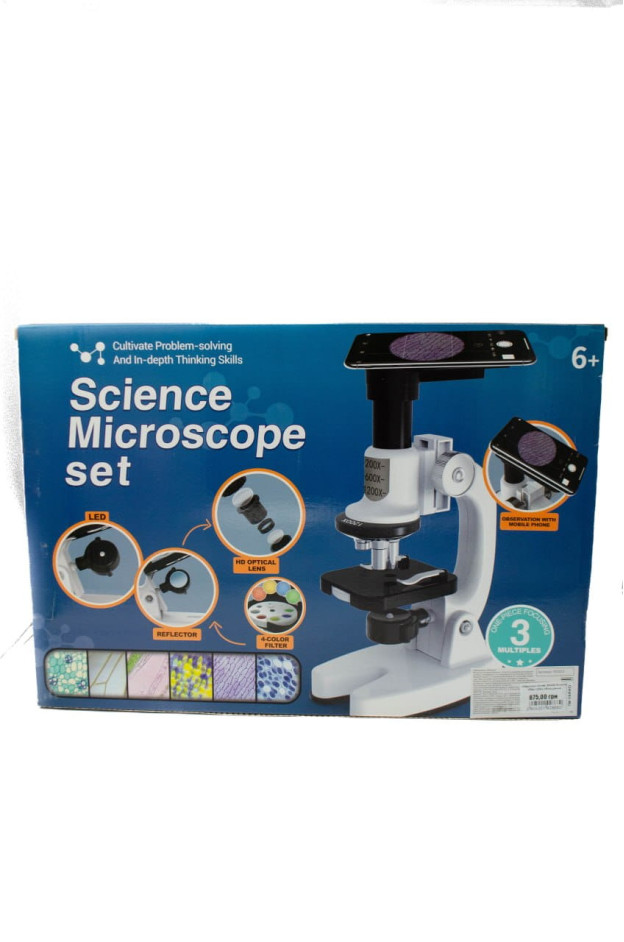 Мікроскоп для дітей SD222 Science 200х-1200х збільшення