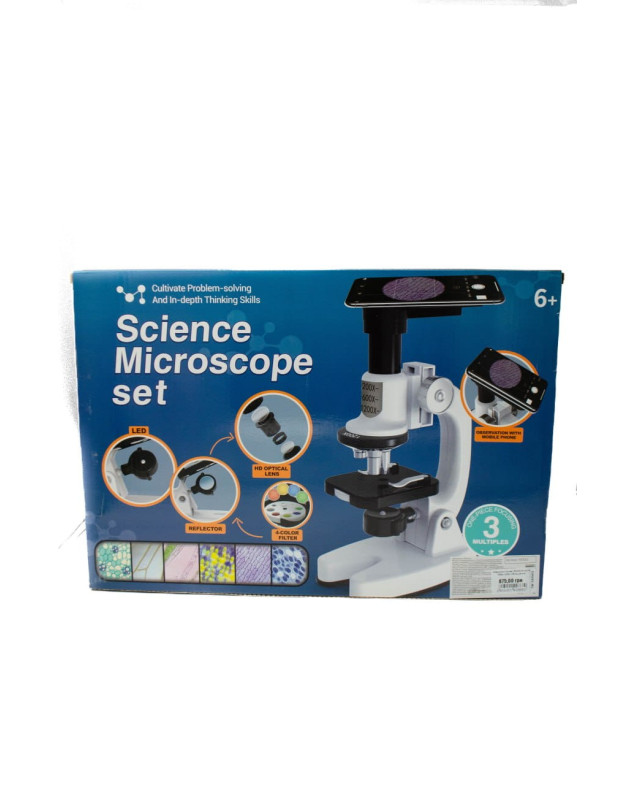 Мікроскоп для дітей SD222 Science 200х-1200х збільшення
