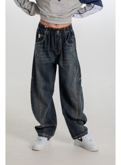 Джинси для хлопчика весна-осінь 26662 котон темно синій baggy jeans ELYZA 175(р) 