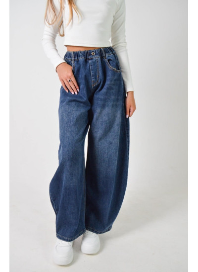 Джинси для дівчинки весна-осінь 26-YQ6690 котон синій baggy jeans IFFANY 175(р) 