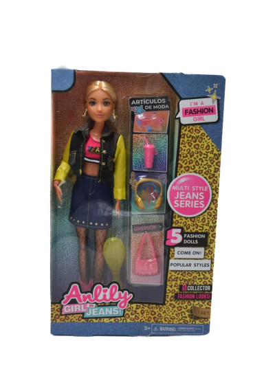 Лялька для дівчинки 616081A Anlily 30 cм з аксесуарами