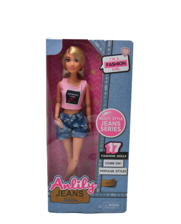Лялька для дівчинки 616060E Anlily Spring Time
